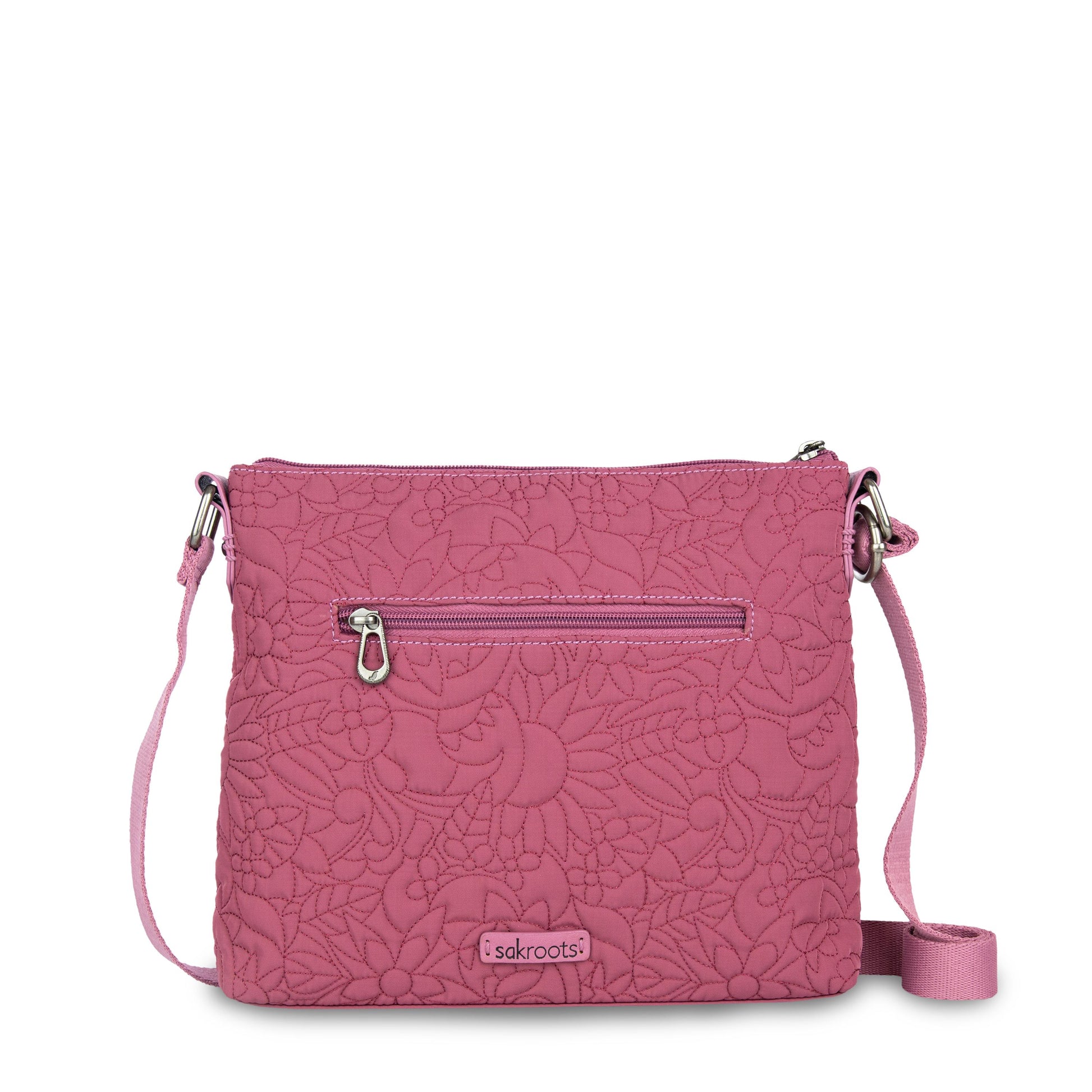 Sakroots Basic Crossbody EcoTwill - |Mulberry Spirit Desert Quilted|