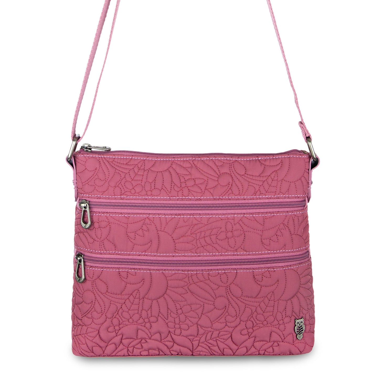 Sakroots Basic Crossbody EcoTwill - |Mulberry Spirit Desert Quilted|