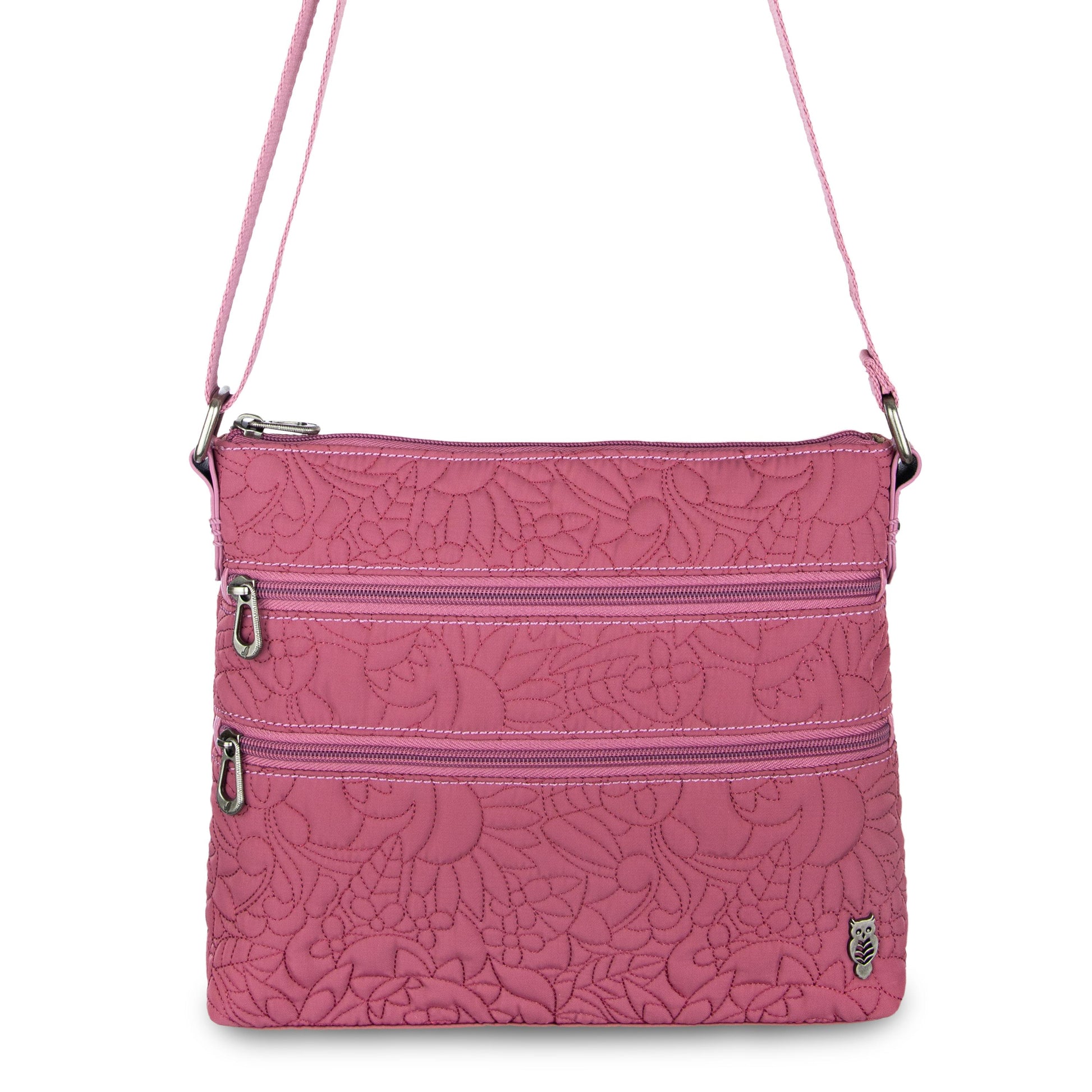 Sakroots Basic Crossbody EcoTwill - |Mulberry Spirit Desert Quilted|