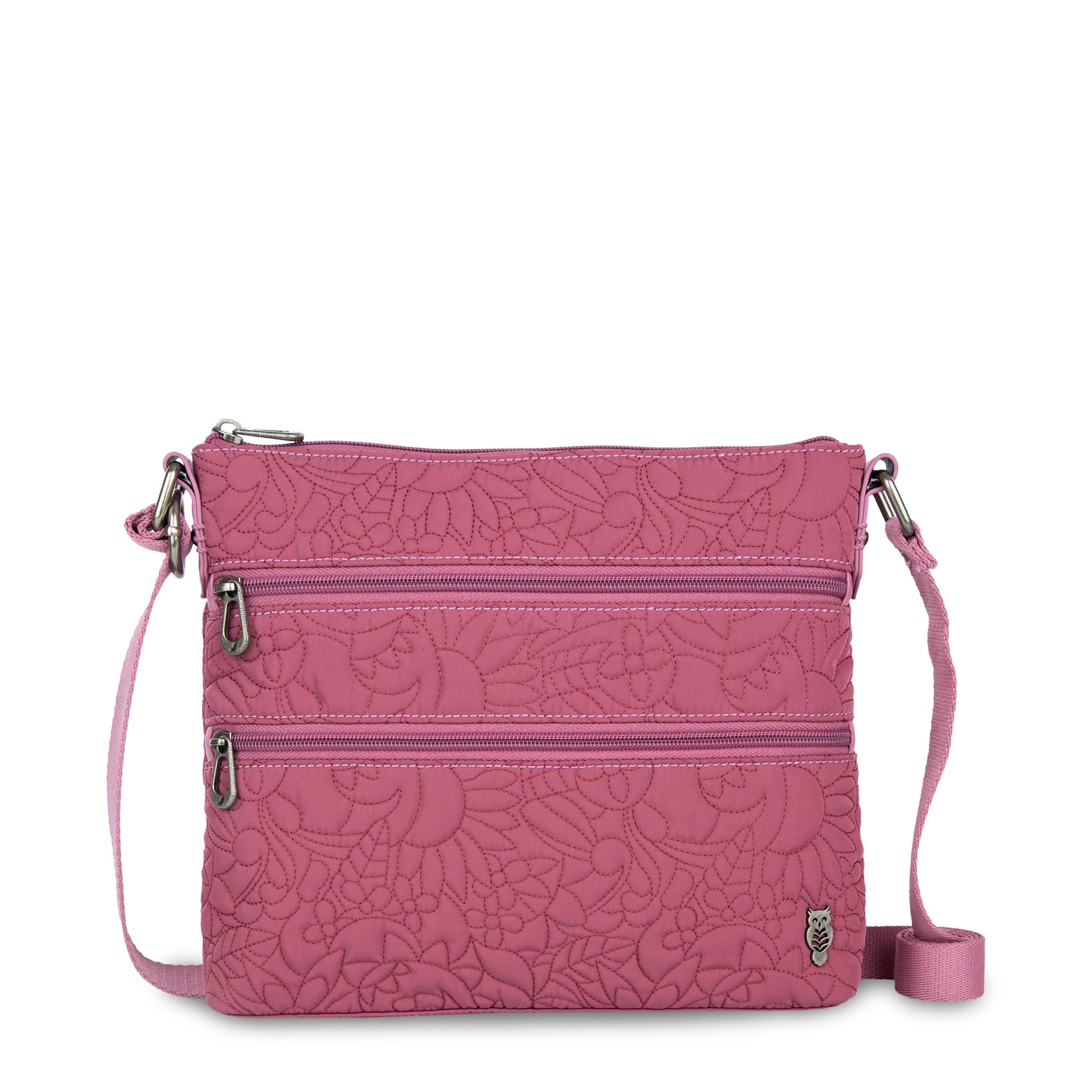 Sakroots Basic Crossbody EcoTwill - |Mulberry Spirit Desert Quilted|