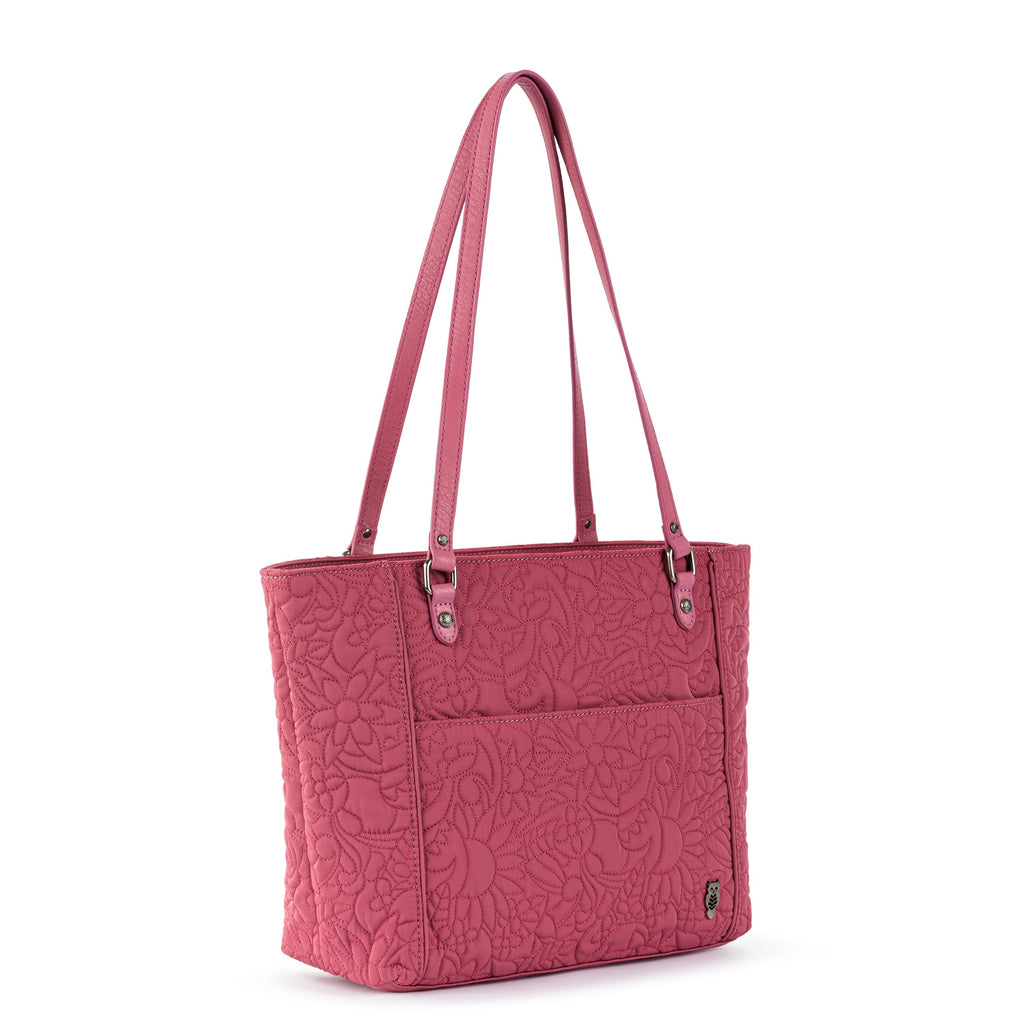 Sakroots Metro Tote - EcoTwill - Mulberry Spirit Desert Quilted