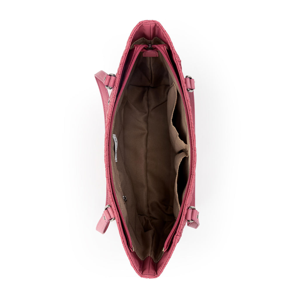 Sakroots Metro Tote - EcoTwill - Mulberry Spirit Desert Quilted