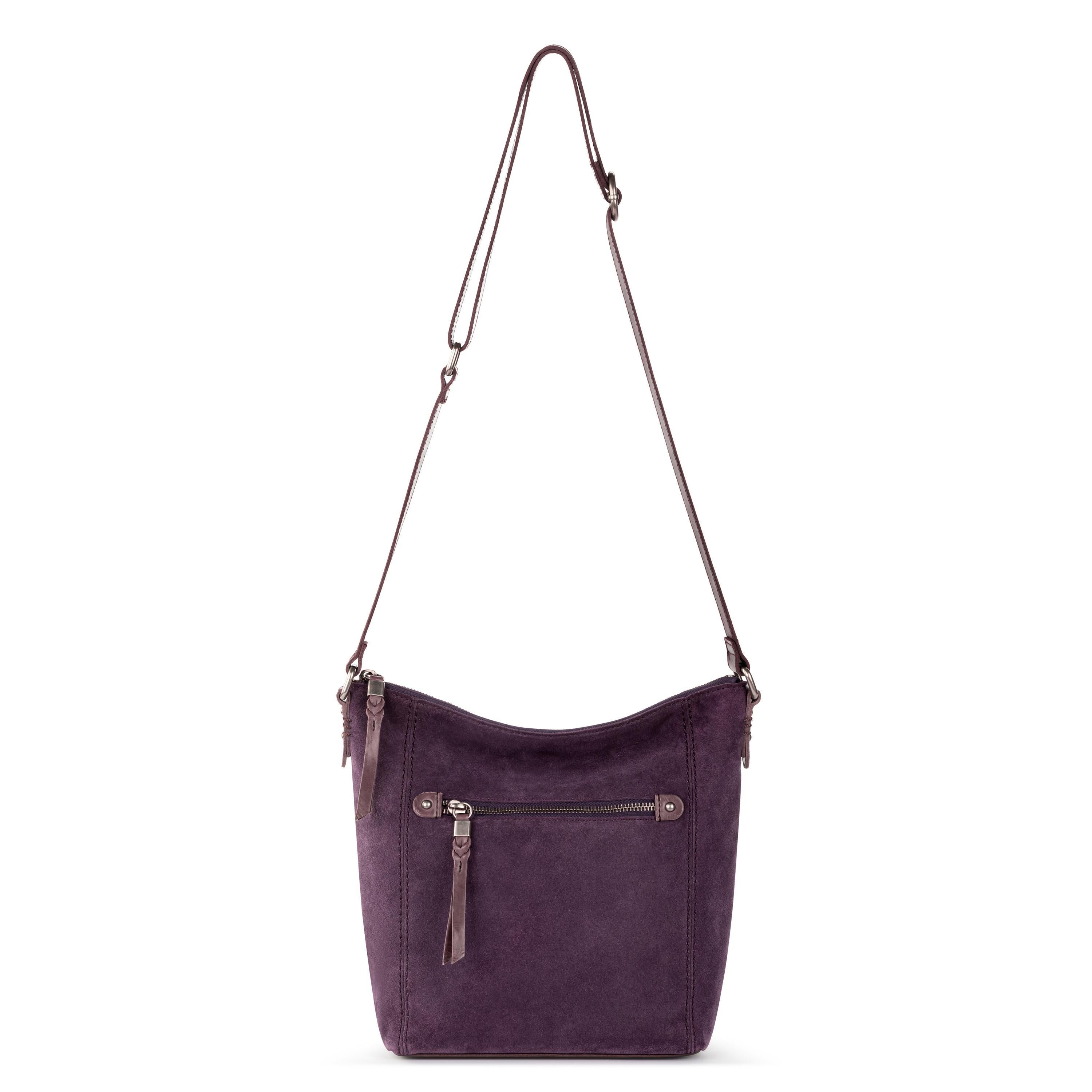 The Sak Ashland Crossbody - Leather - Aubergine Suede
