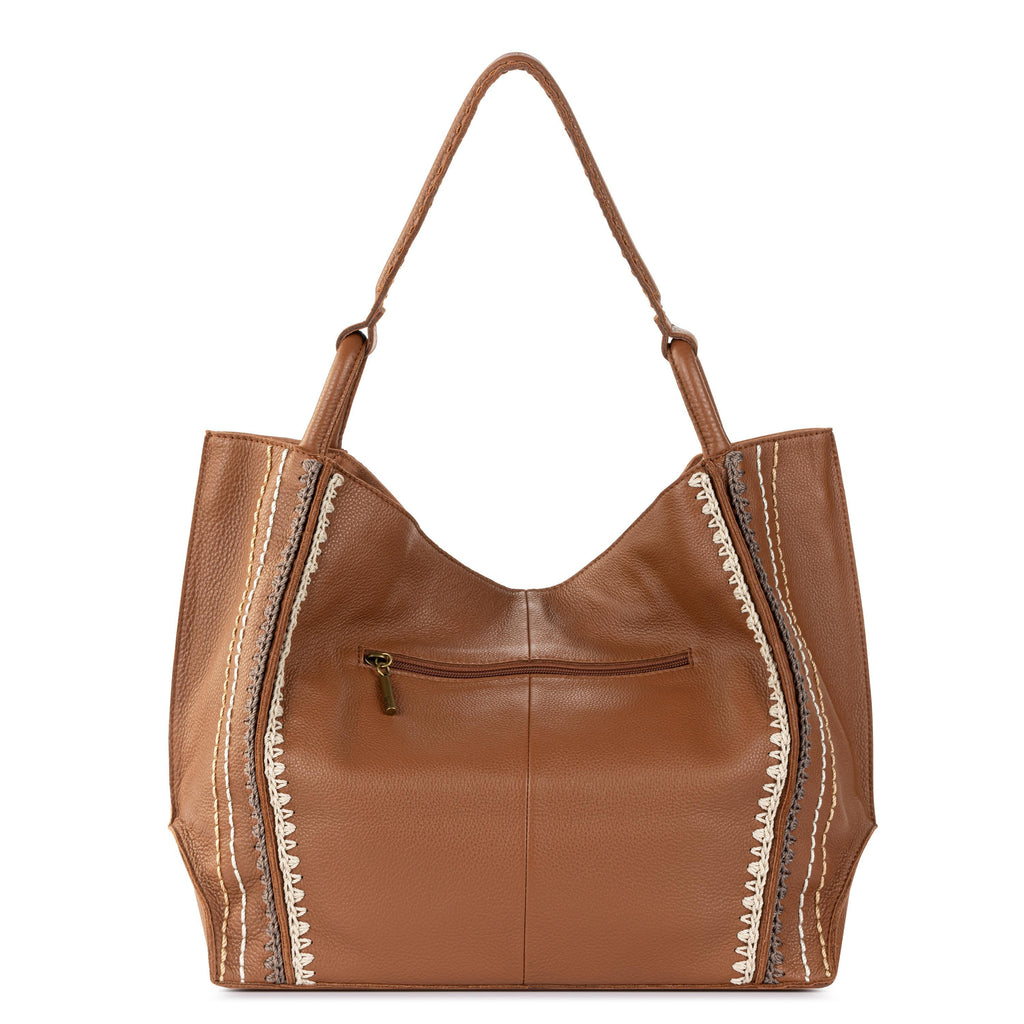 The Sak Los Feliz Large Tote - Leather - Tobacco Neutral Seminyak
