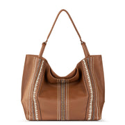 Los Feliz Large Tote - Leather - Tobacco Neutral Seminyak