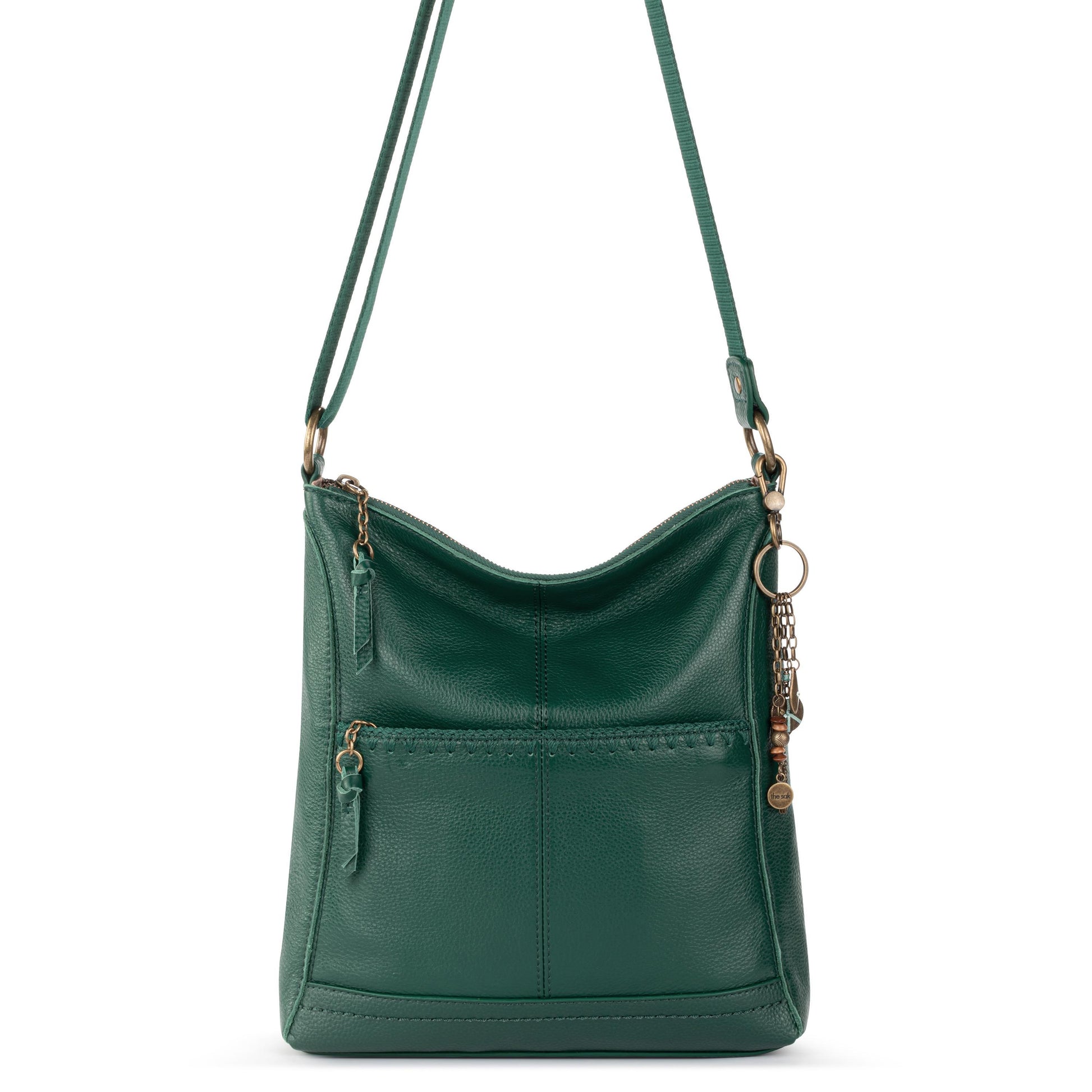 The Sak Lucia Crossbody Leather - |Pine Stitch|