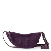 Tess Sling - Hand Crochet - Aubergine