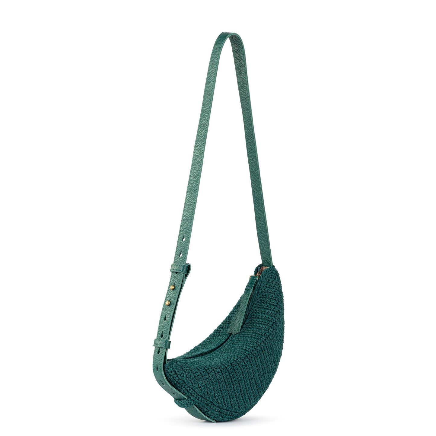 The Sak Tess Sling Bag Crochet - |Pine|