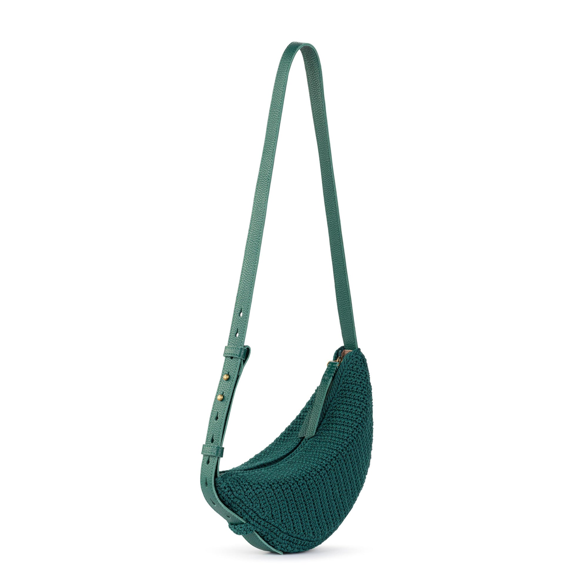 The Sak Tess Sling Bag Crochet - |Pine|