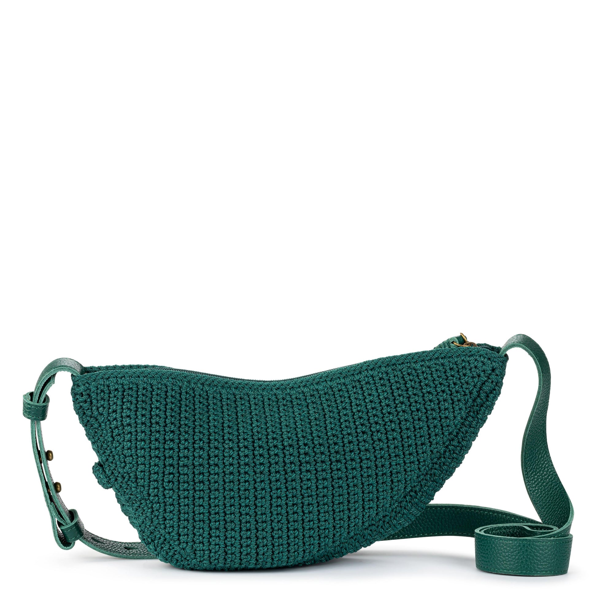 The Sak Tess Sling Bag Crochet - |Pine|