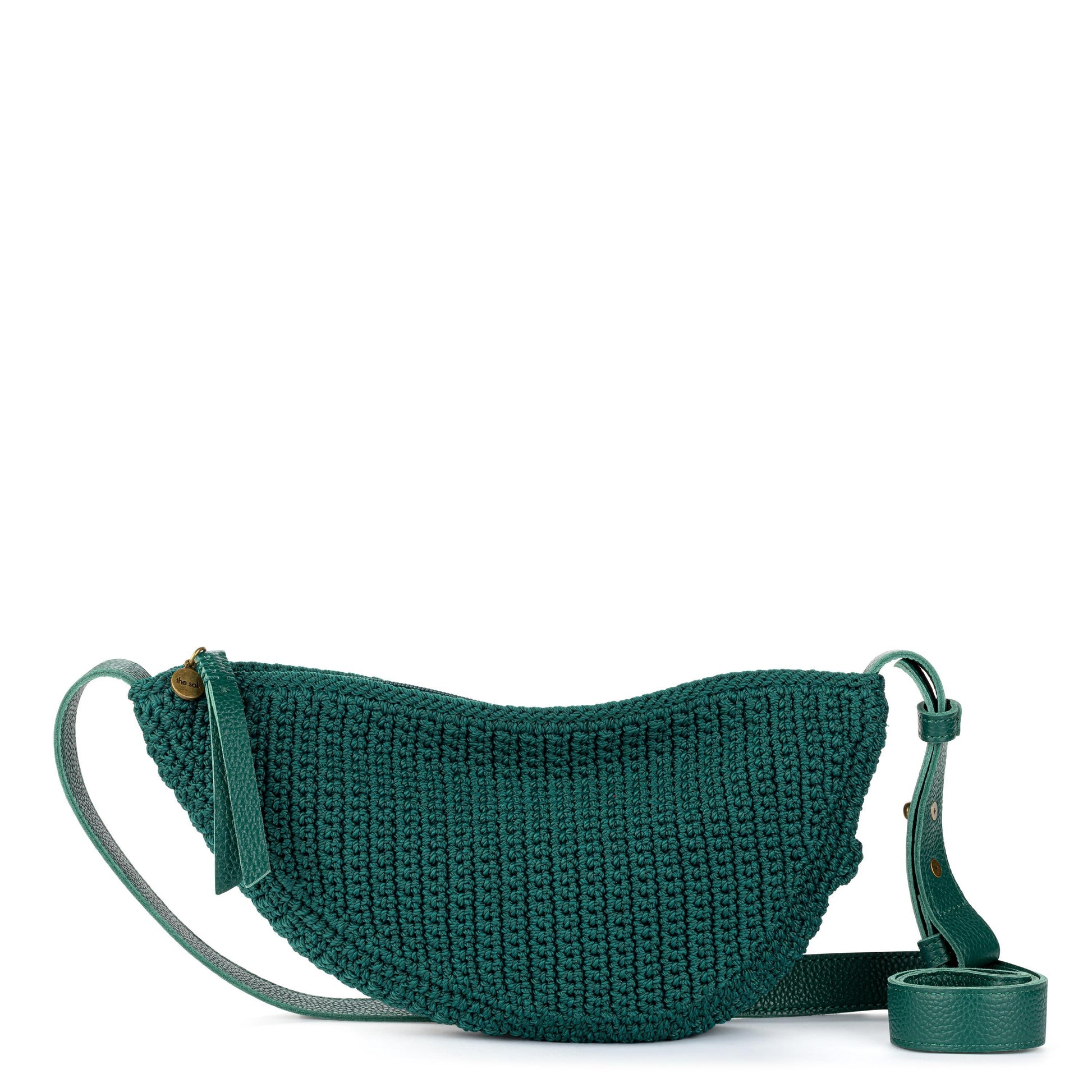 The Sak Tess Sling Bag Crochet - |Pine|