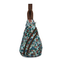Sakroots On The Go Sling Backpack - EcoTwill - Emerald Mojave Garden