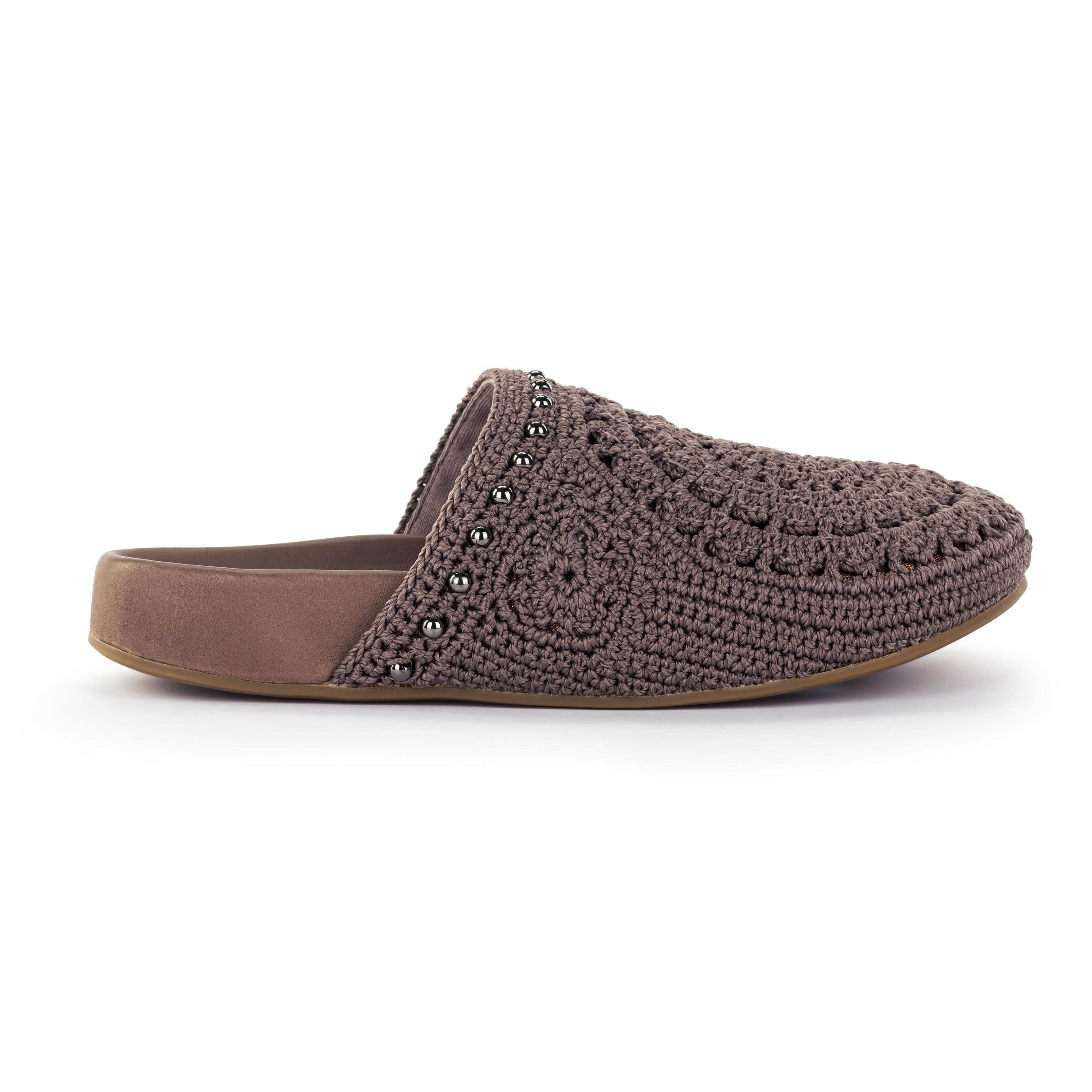 The Sak Bolinas Clog - Hand Crochet - Mushroom Medallion