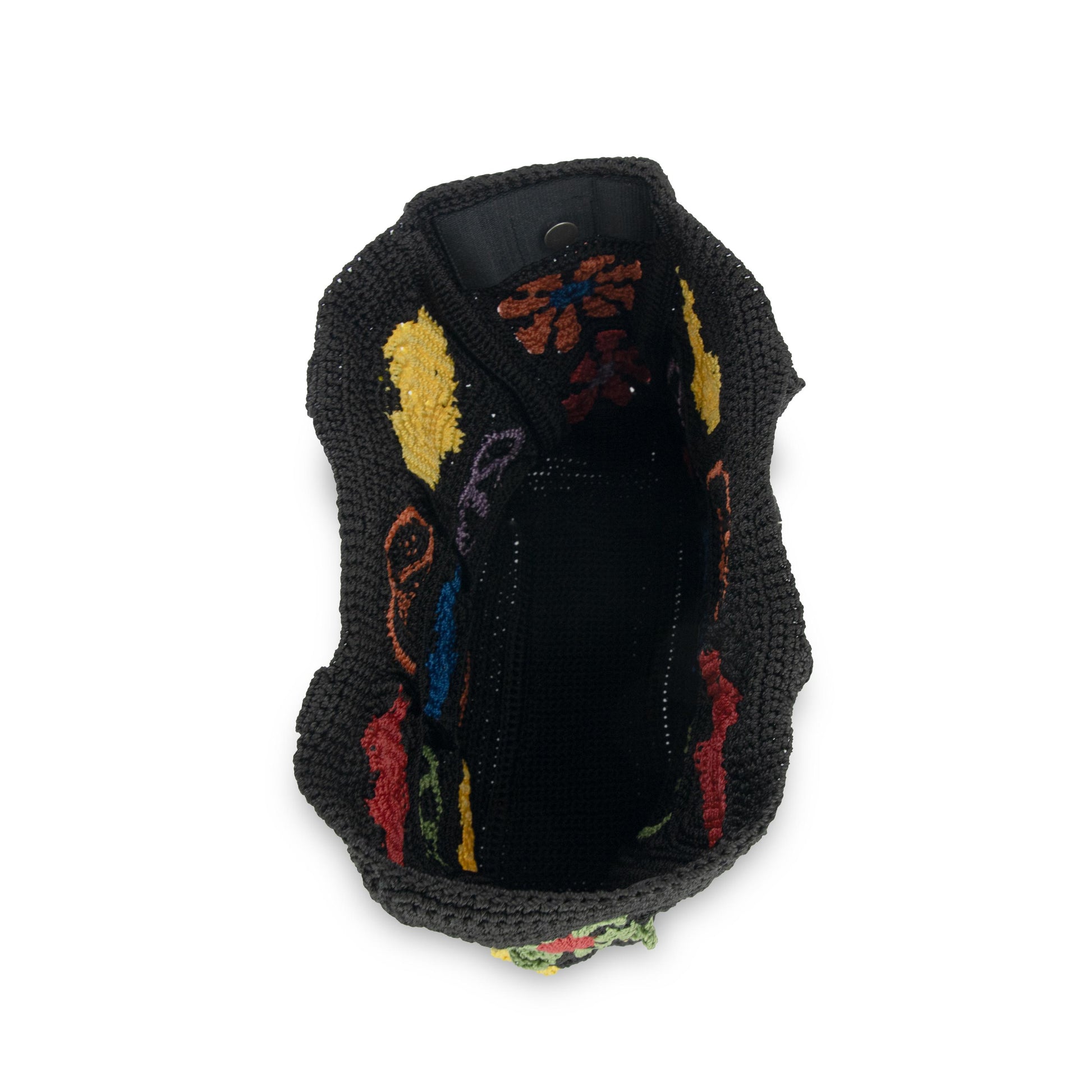 The Sak Lanie Market Tote Crochet - |Black Peace And Love|