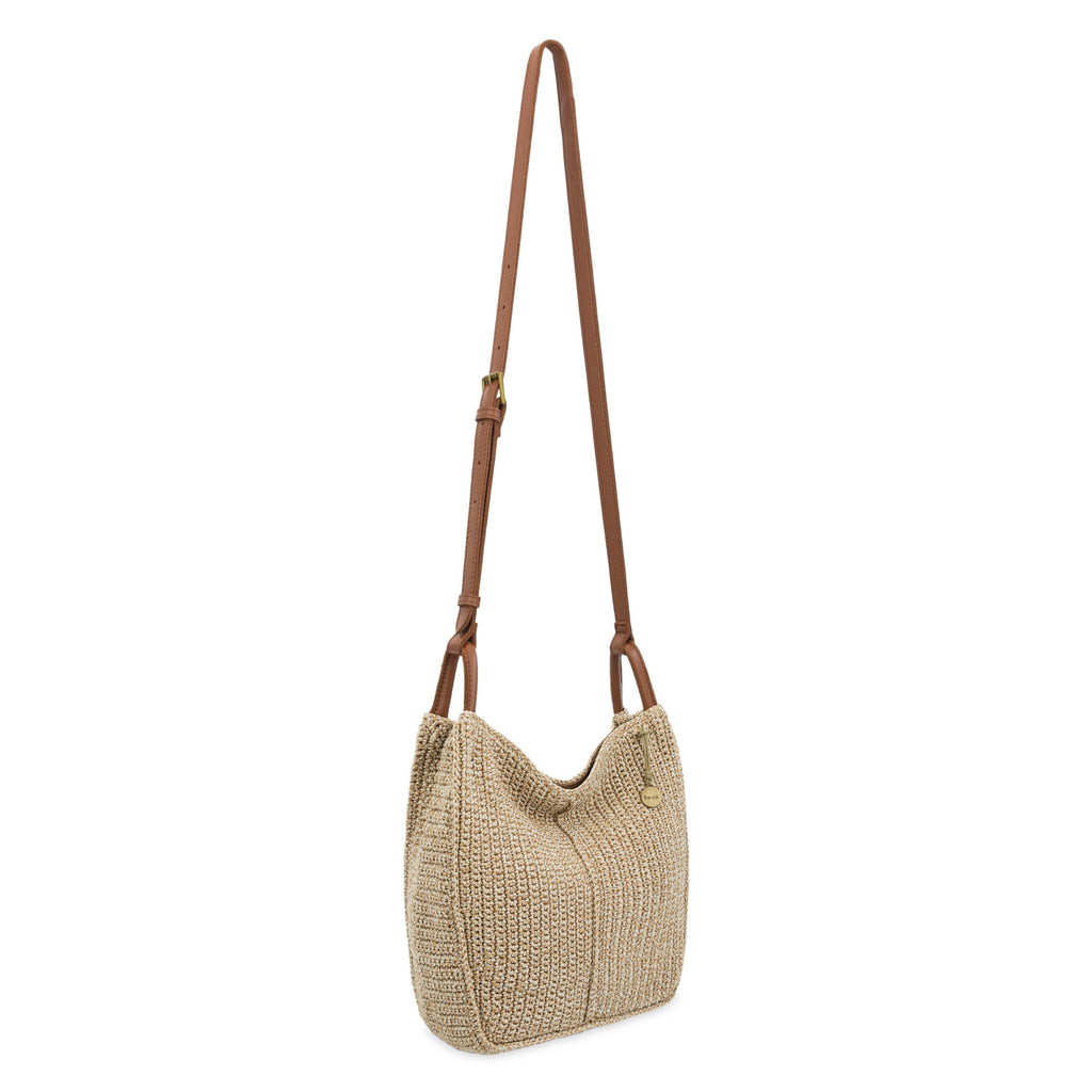 The Sak Los Feliz Crossbody - Hand Crochet - Bamboo Static