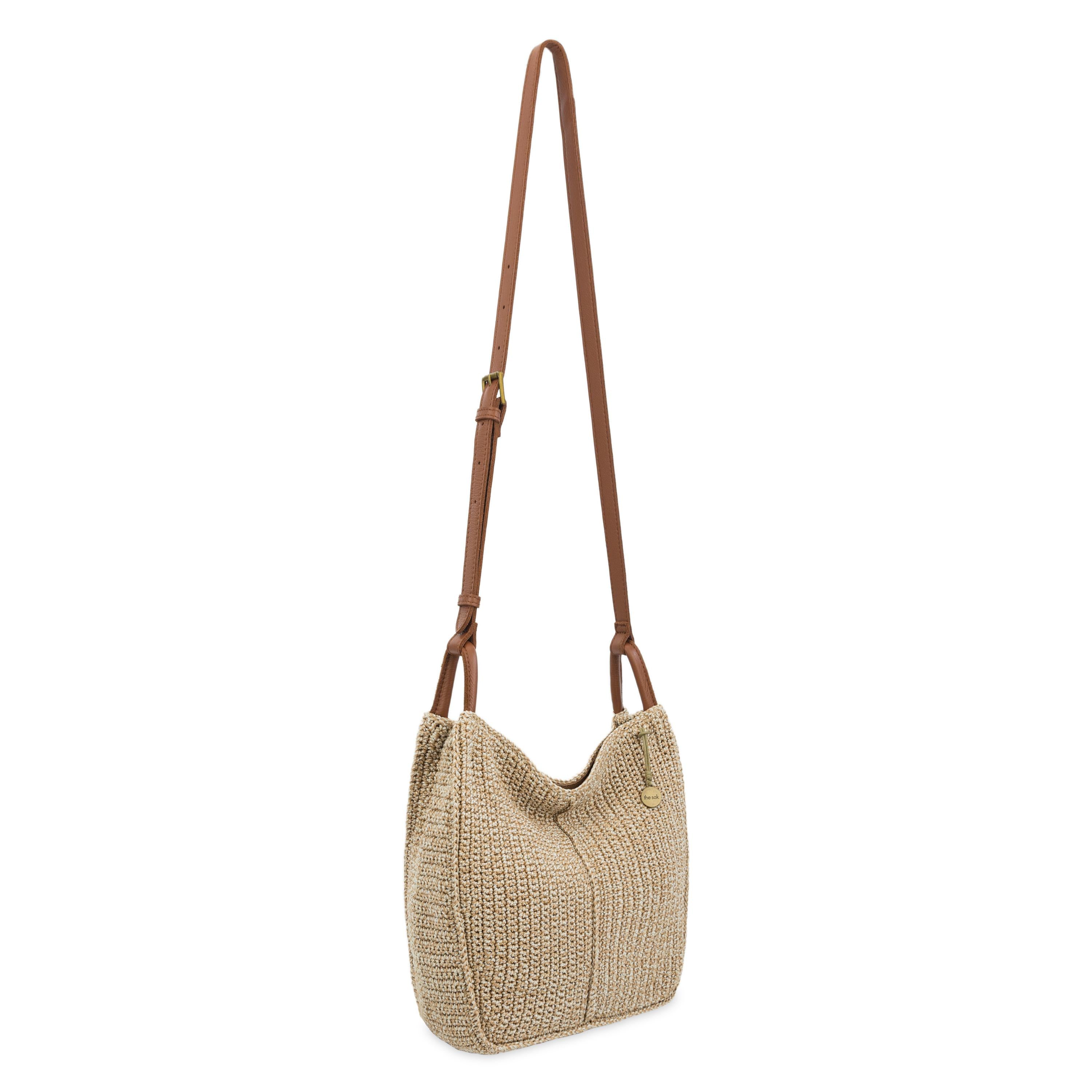 The Sak Los Feliz Crossbody - Hand Crochet - Bamboo Static