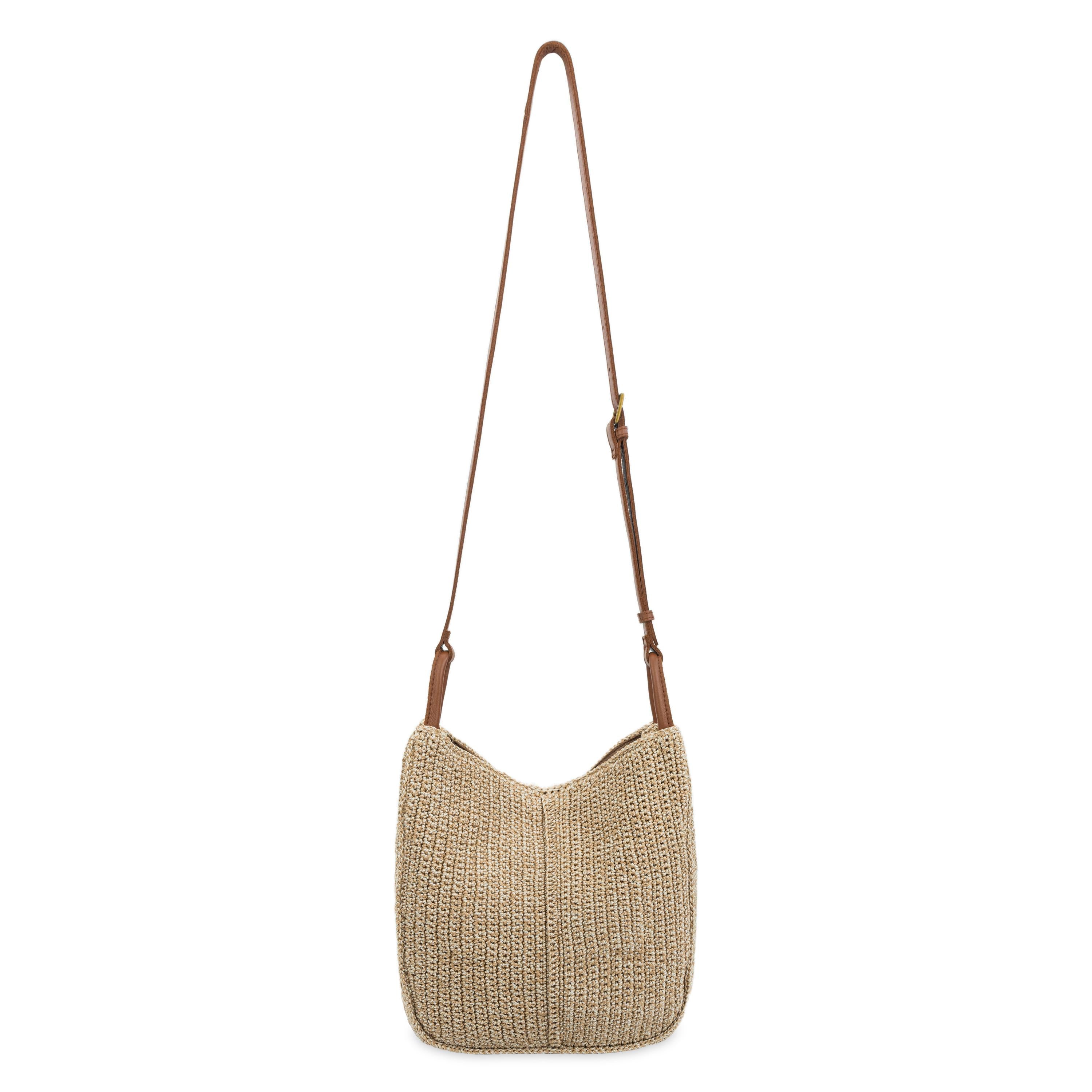The Sak Los Feliz Crossbody - Hand Crochet - Bamboo Static