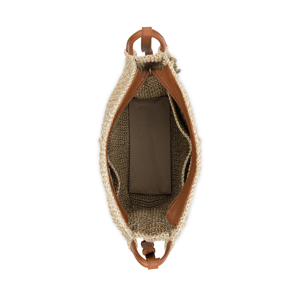 The Sak Los Feliz Crossbody - Hand Crochet - Bamboo Static