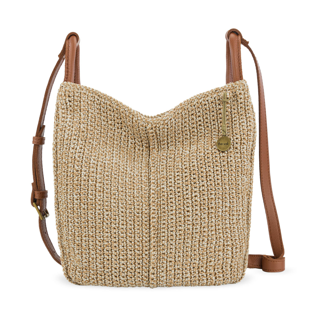 The Sak Los Feliz Crossbody - Hand Crochet - Bamboo Static