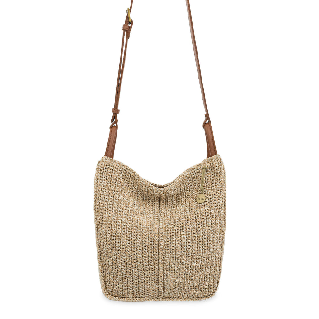 The Sak Los Feliz Crossbody - Hand Crochet - Bamboo Static