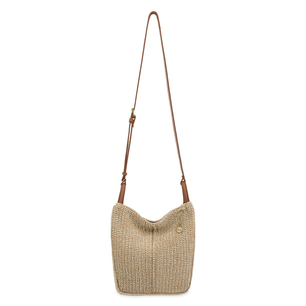 The Sak Los Feliz Crossbody - Hand Crochet - Bamboo Static