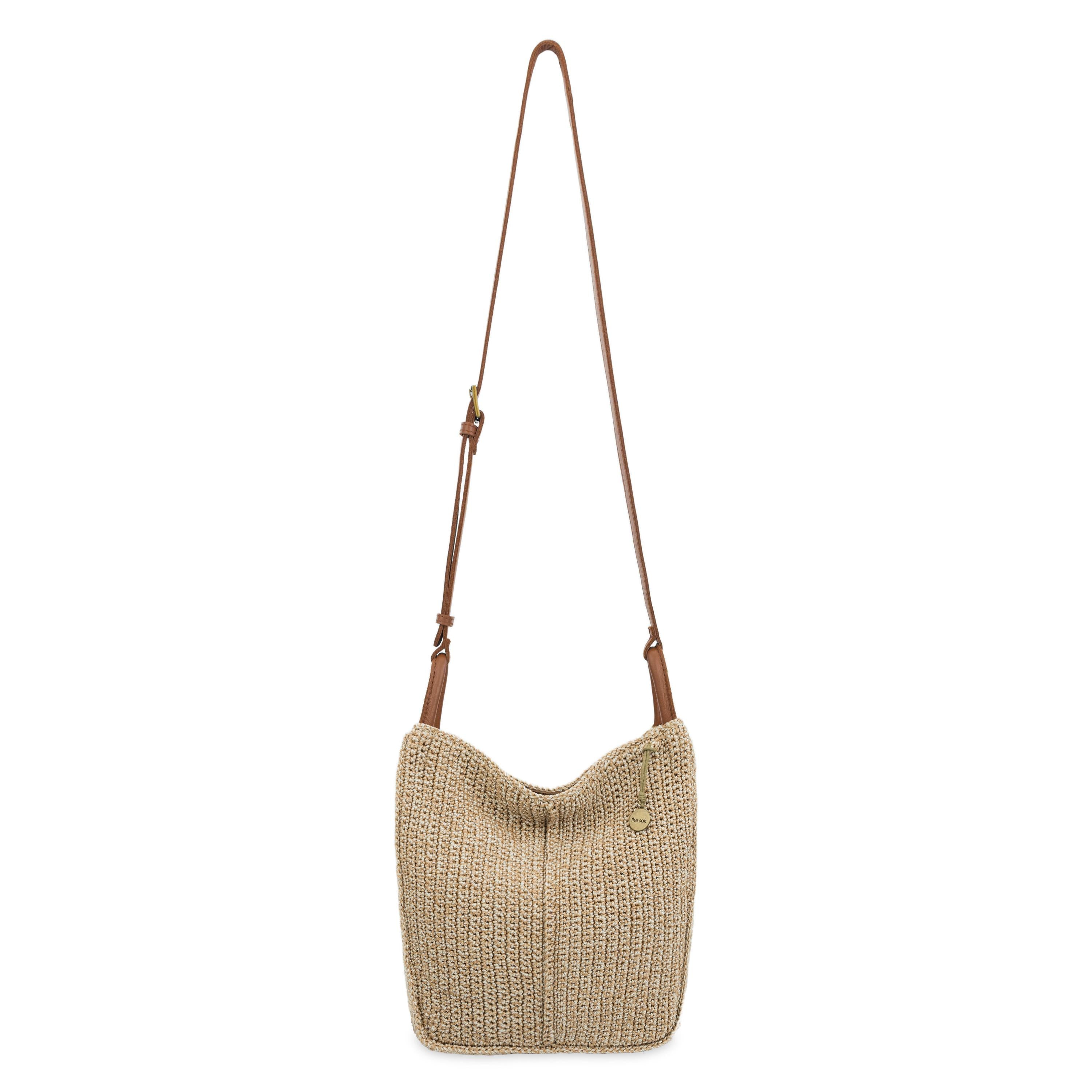 The Sak Los Feliz Crossbody - Hand Crochet - Bamboo Static