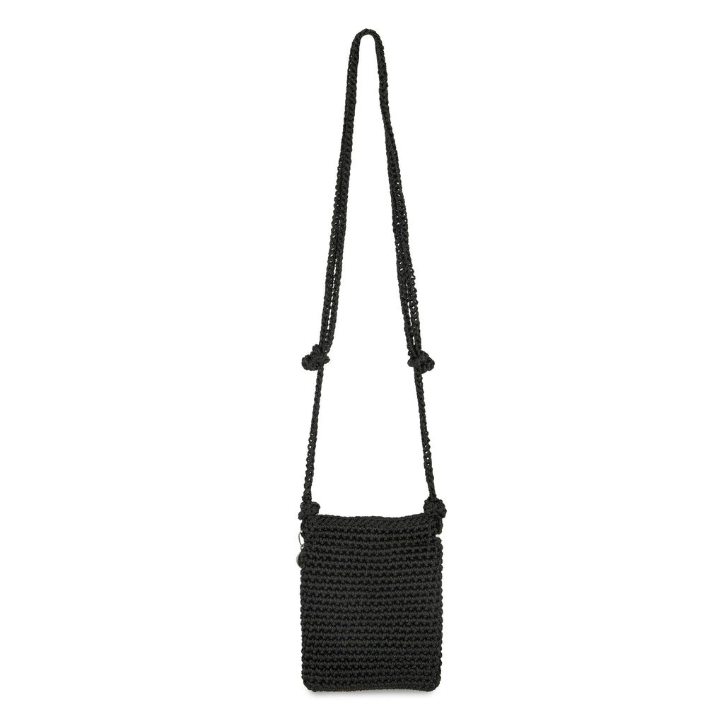 The Sak Demi Micro Bag - Hand Crochet - Black Peace And Love