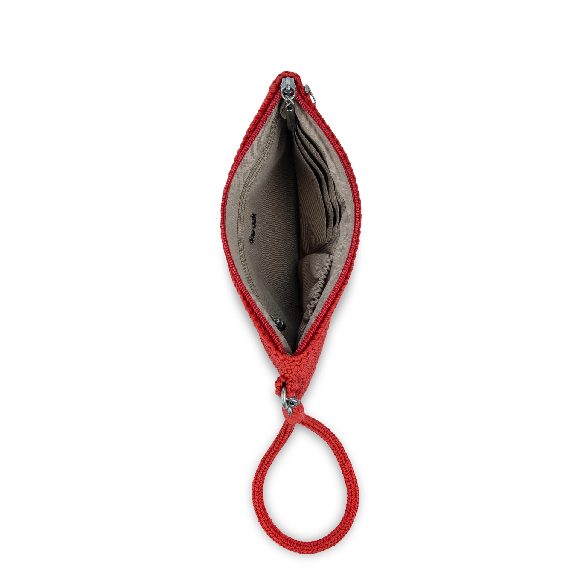 The Sak Vita Wristlet Crochet - |Scarlet Heart|