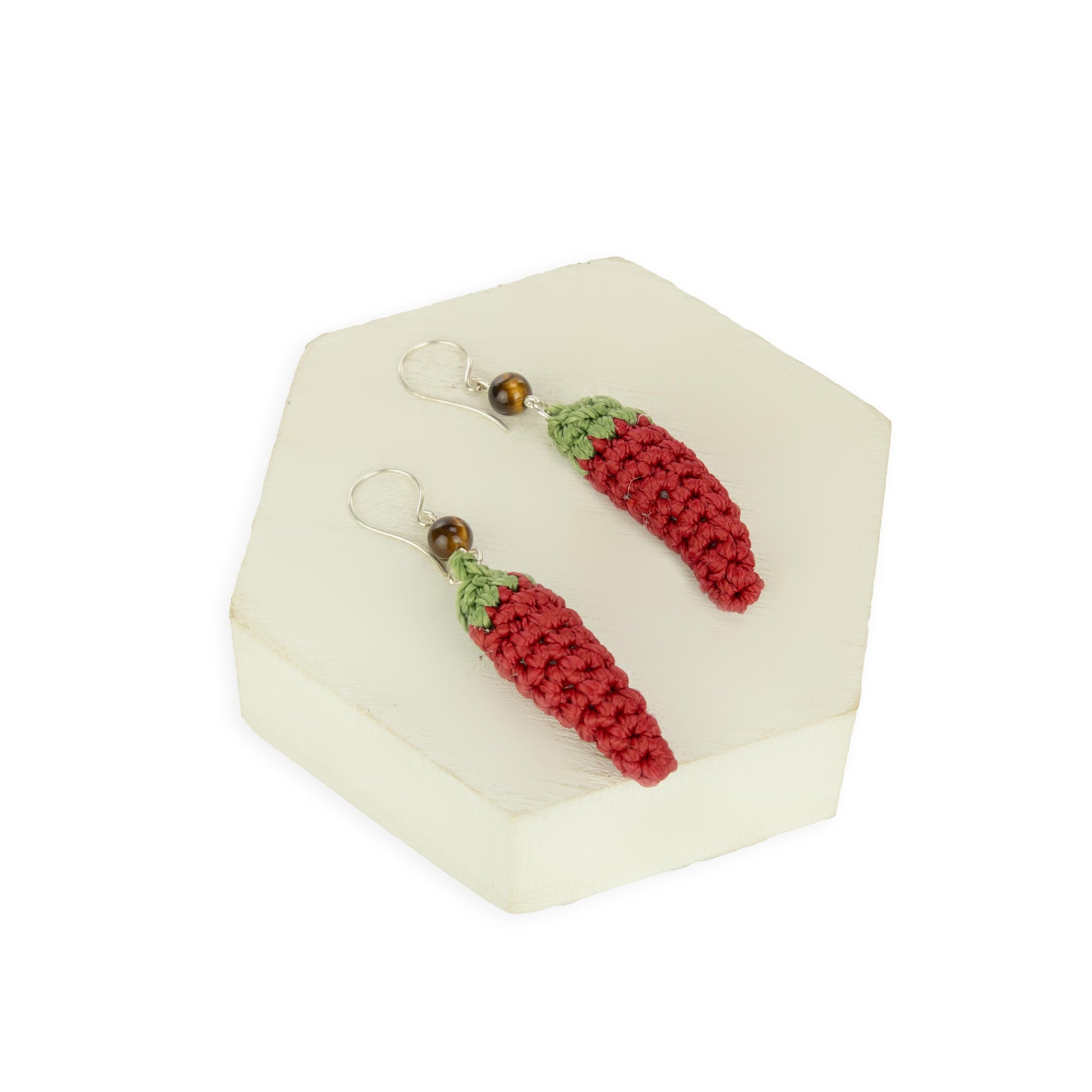 The Sak Cyrus Charm Earrings - |Chili Peppers|