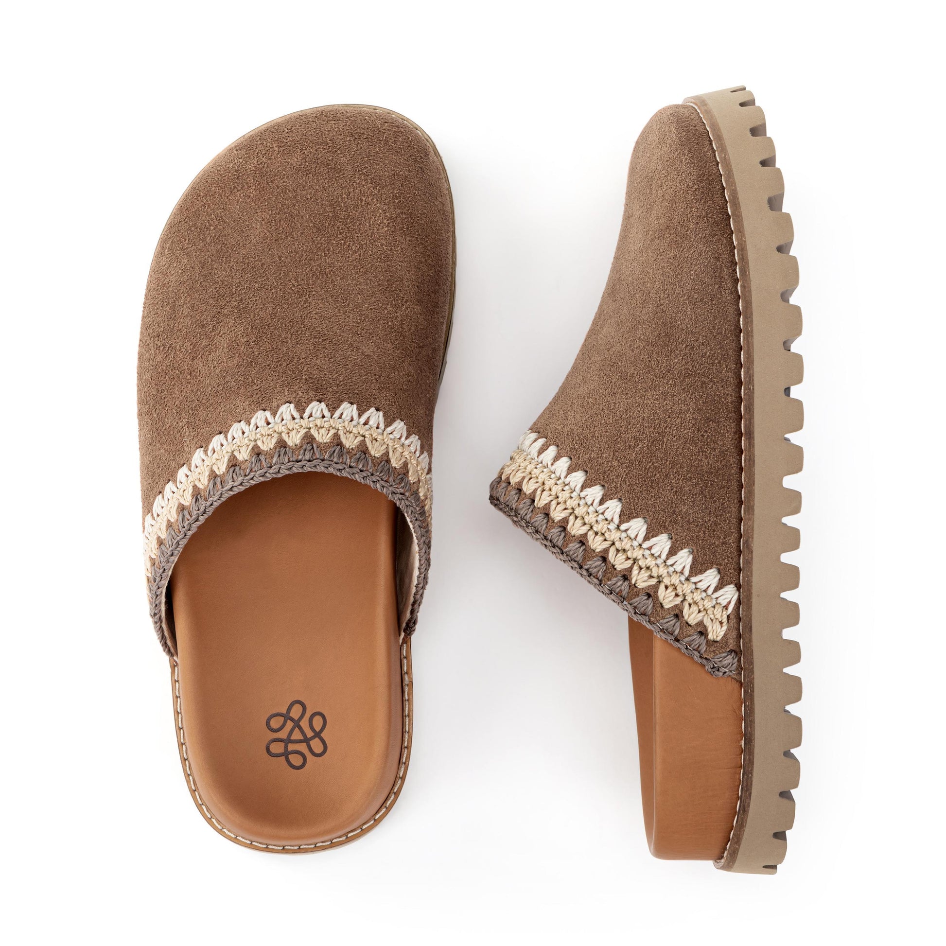 The Sak Bolinas Lug Sole Clog Leather - Tobacco Seminyak
