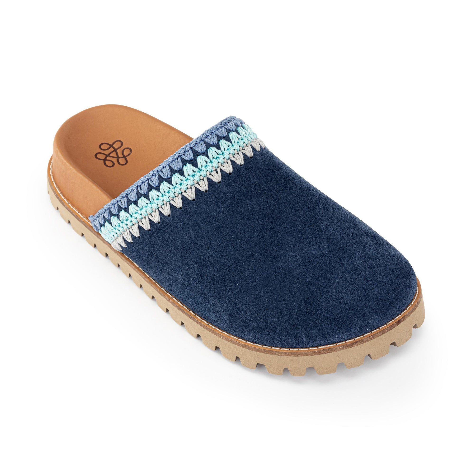 The Sak Bolinas Lug Sole Clog Leather - Indigo Seminyak