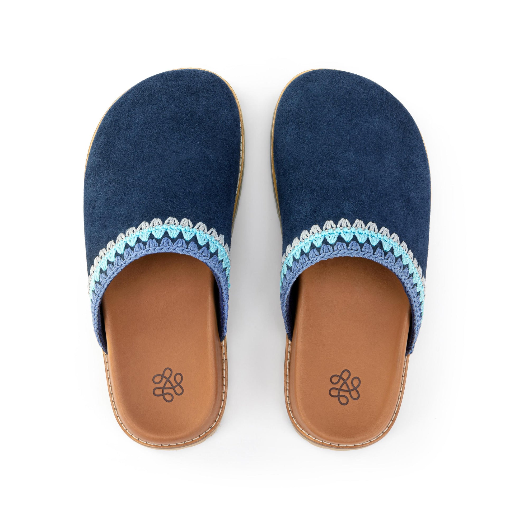 The Sak Bolinas Lug Sole Clog Leather - Indigo Seminyak