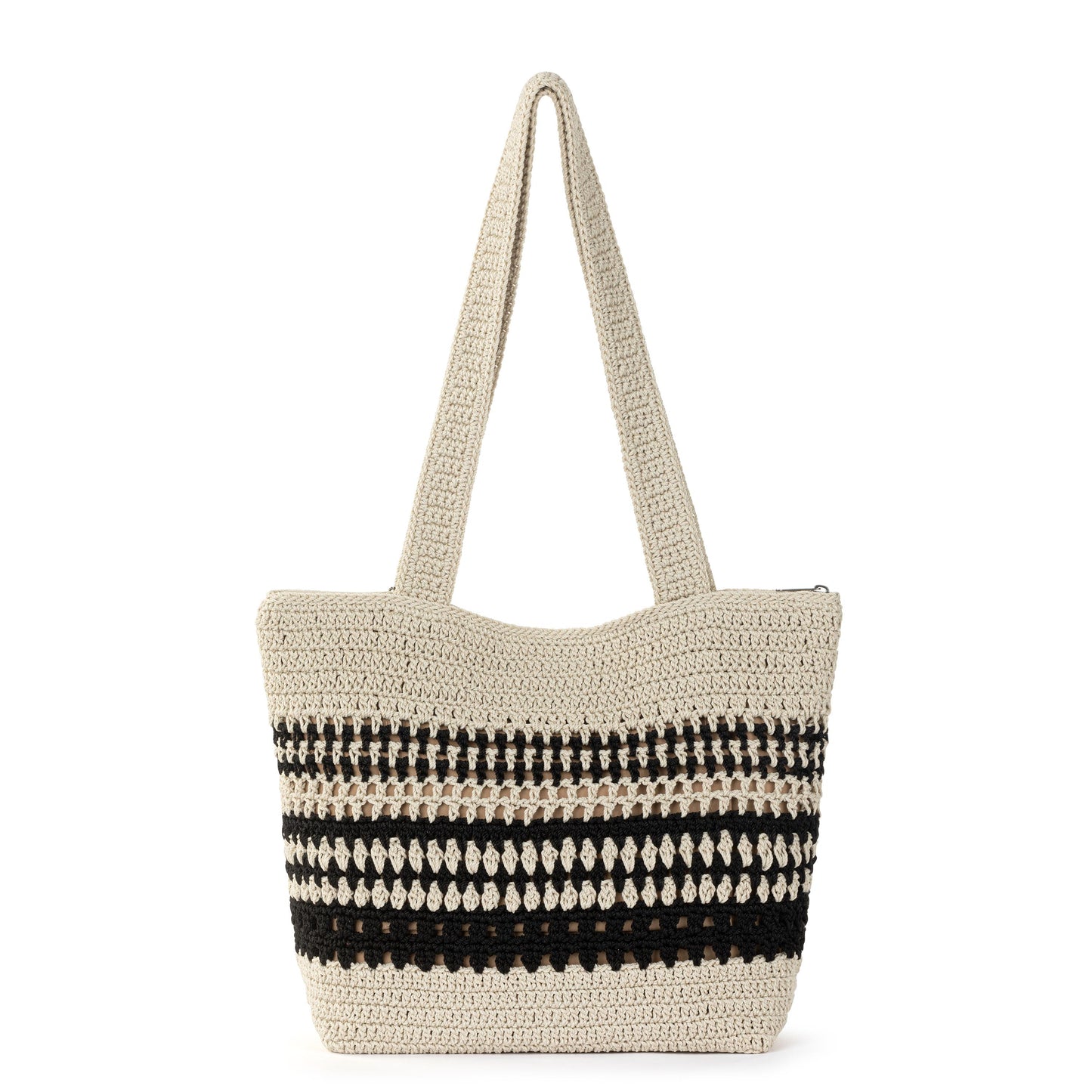 The Sak Casual Classics Tote -|Ecru Black Multi|