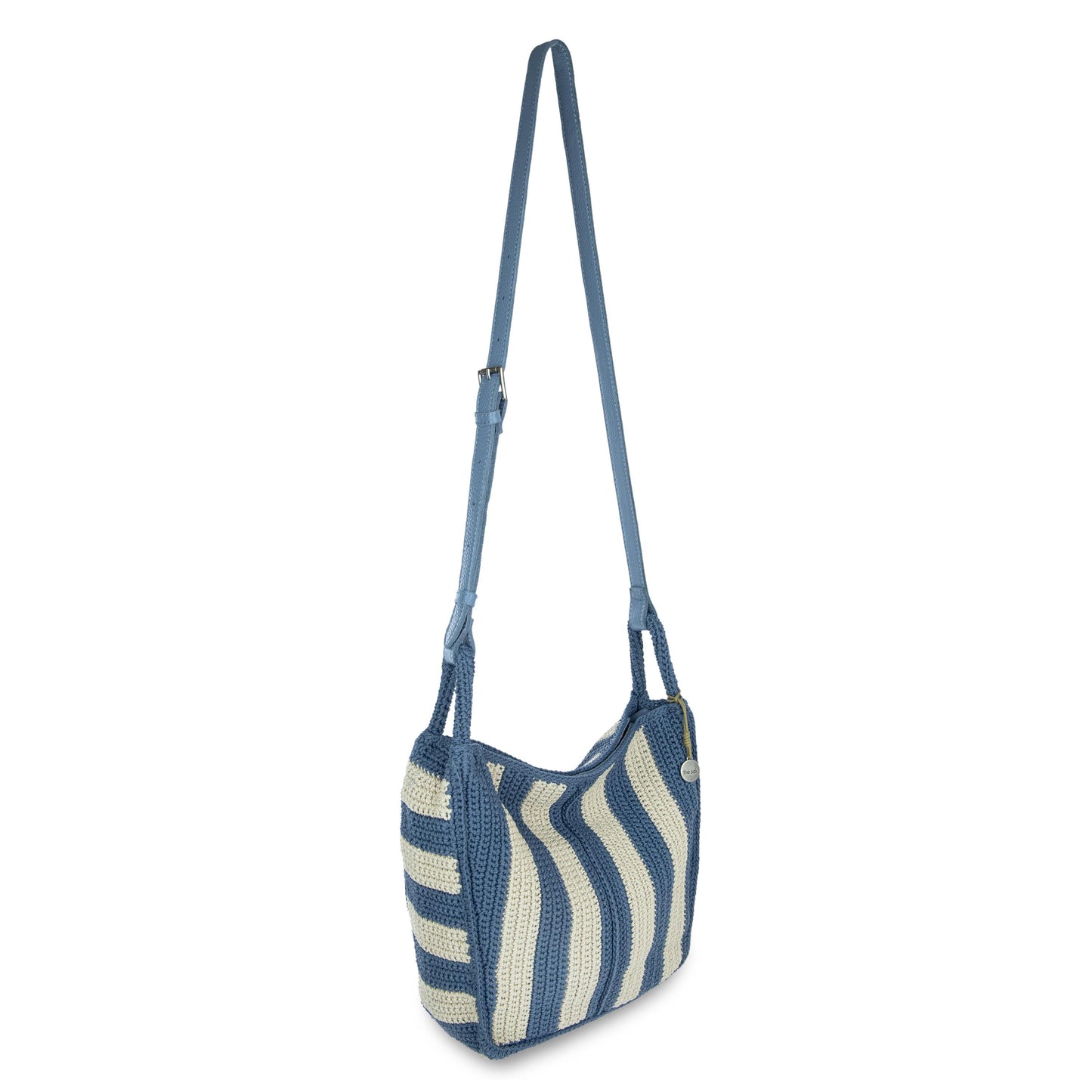 The Sak Los Feliz Slouchy Crossbody Crochet - |Maritime Stripe|