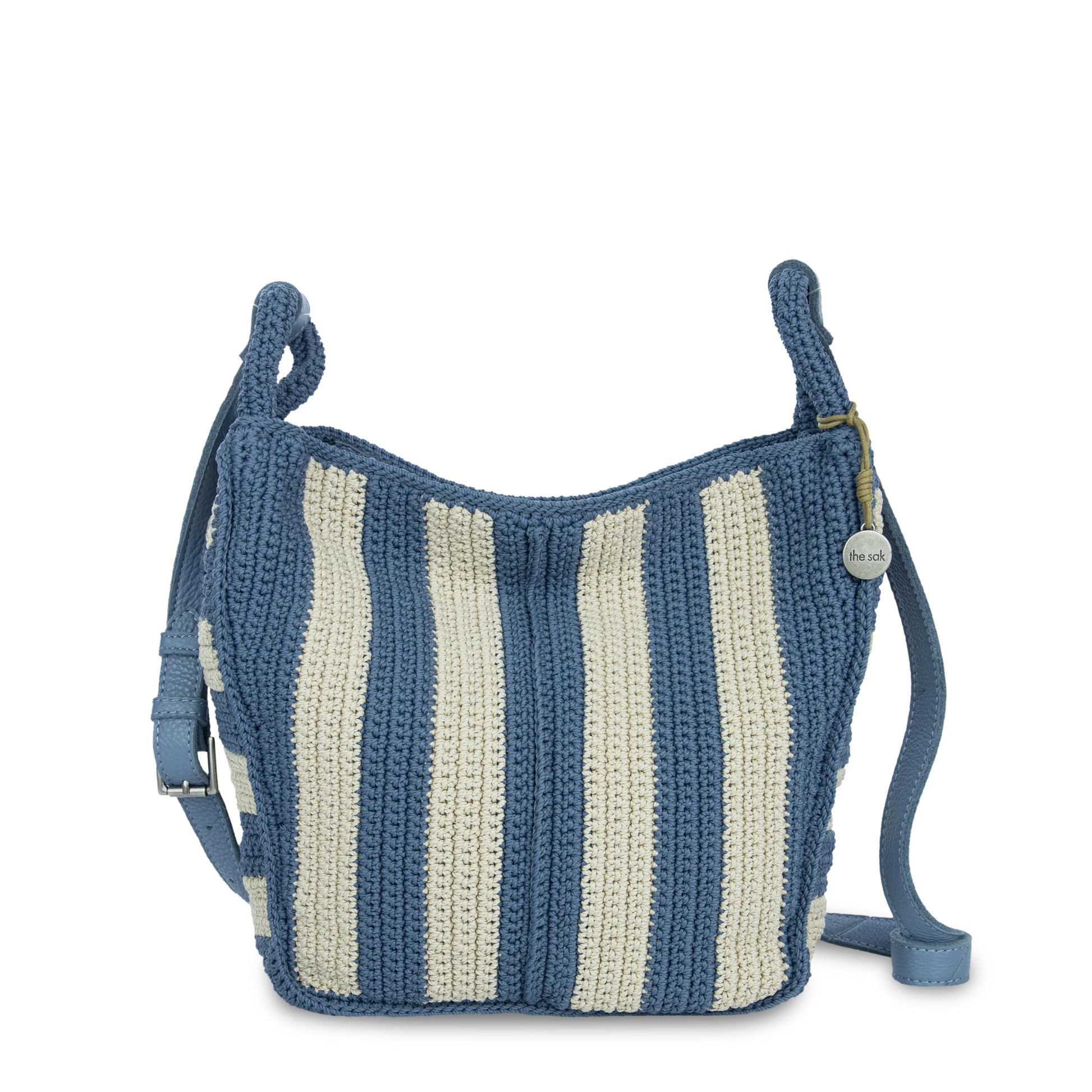 The Sak Los Feliz Slouchy Crossbody Crochet - |Maritime Stripe|