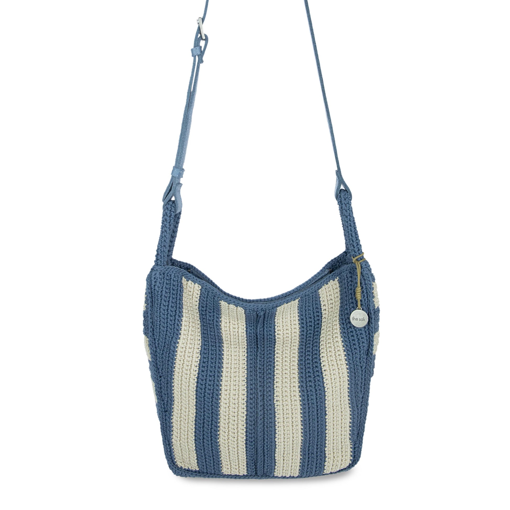 The Sak Los Feliz Slouchy Crossbody Crochet - |Maritime Stripe|