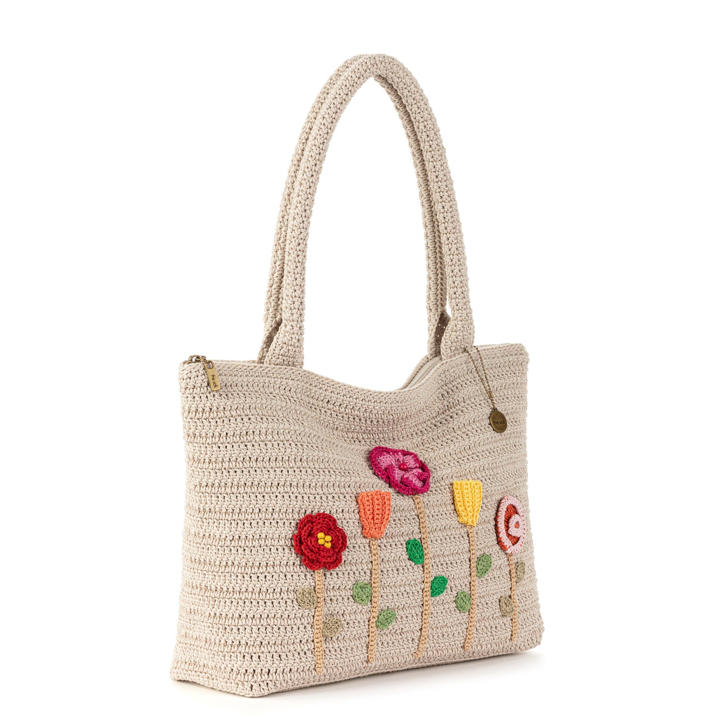 The Sak Crafted Classics Carryall Crochet - |Flower Ecru|