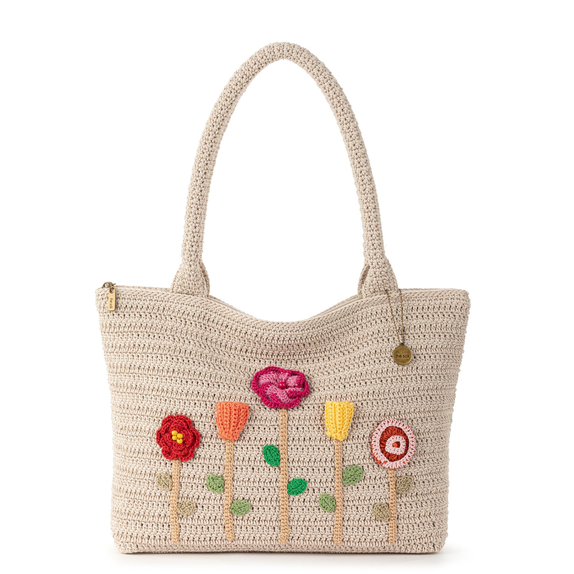 The Sak Crafted Classics Carryall Crochet - |Flower Ecru|