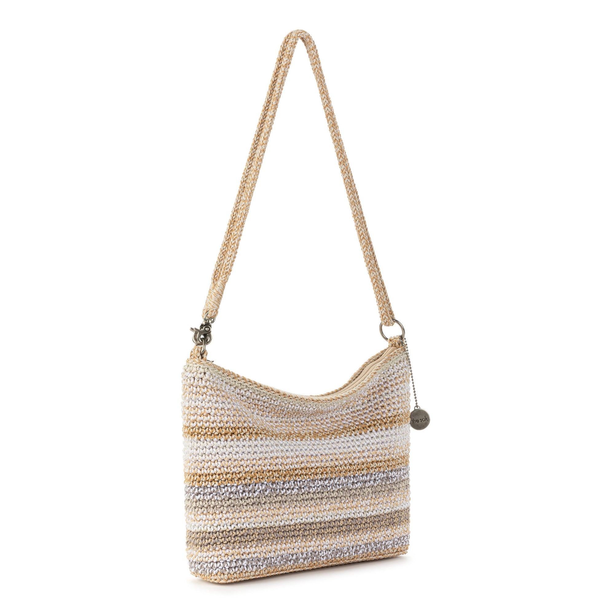 The Sak Lumi Crossbody Crochet - |Sand Stripe|