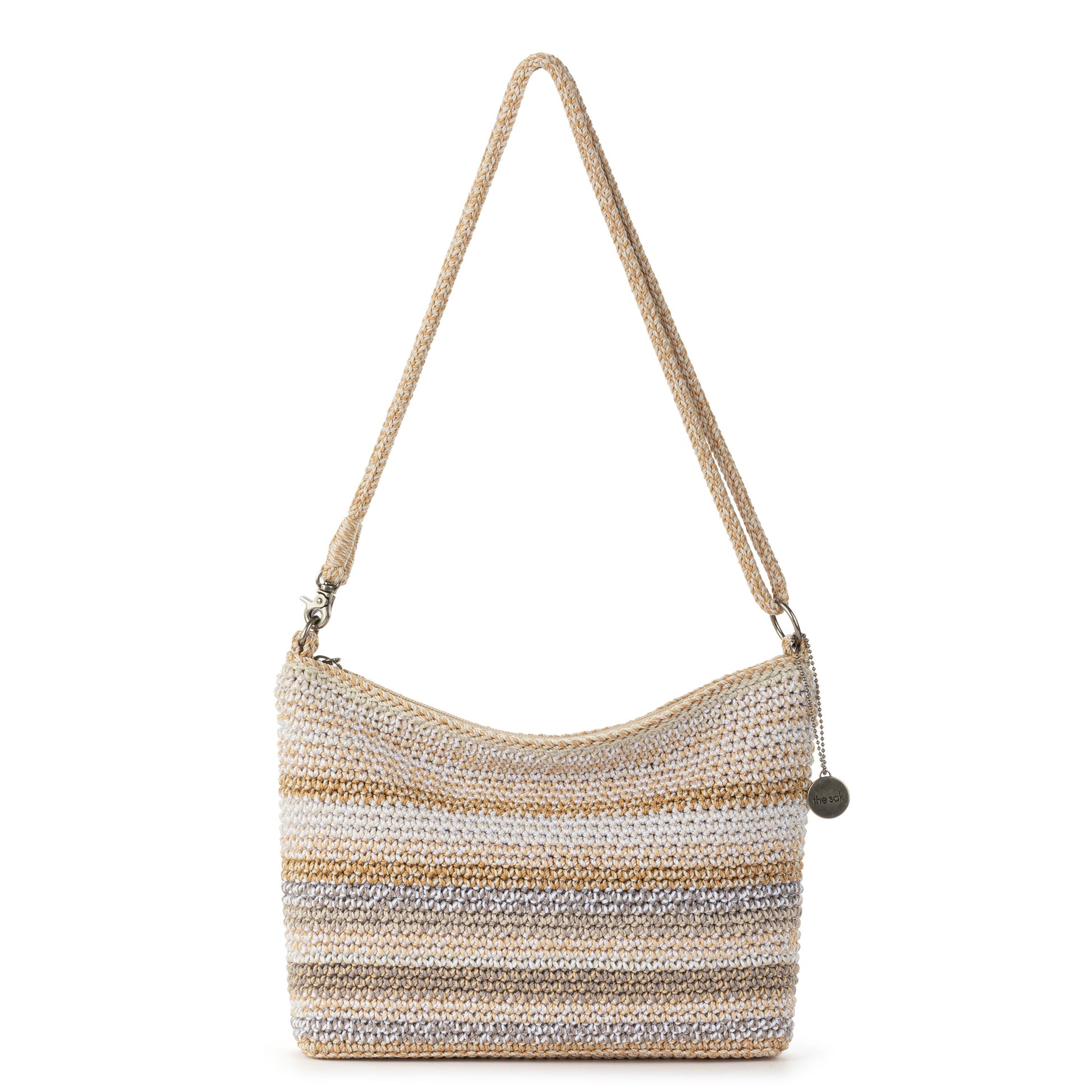 The Sak Lumi Crossbody Crochet - |Sand Stripe|