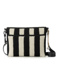 The Sak Melrose Crossbody - Hand Crochet - Black Stripe
