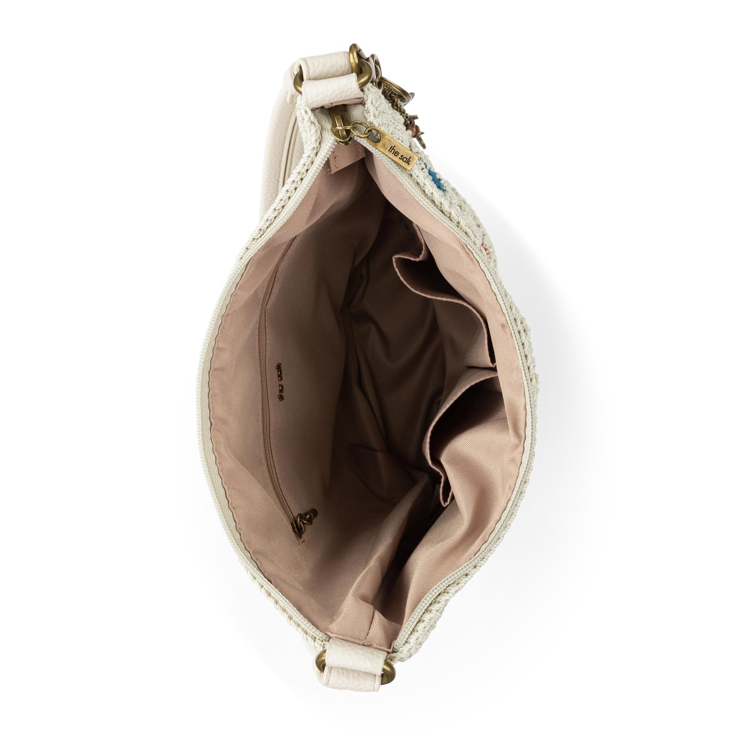 The Sak Sequoia Hobo Crochet - |Natural Multi Flower|