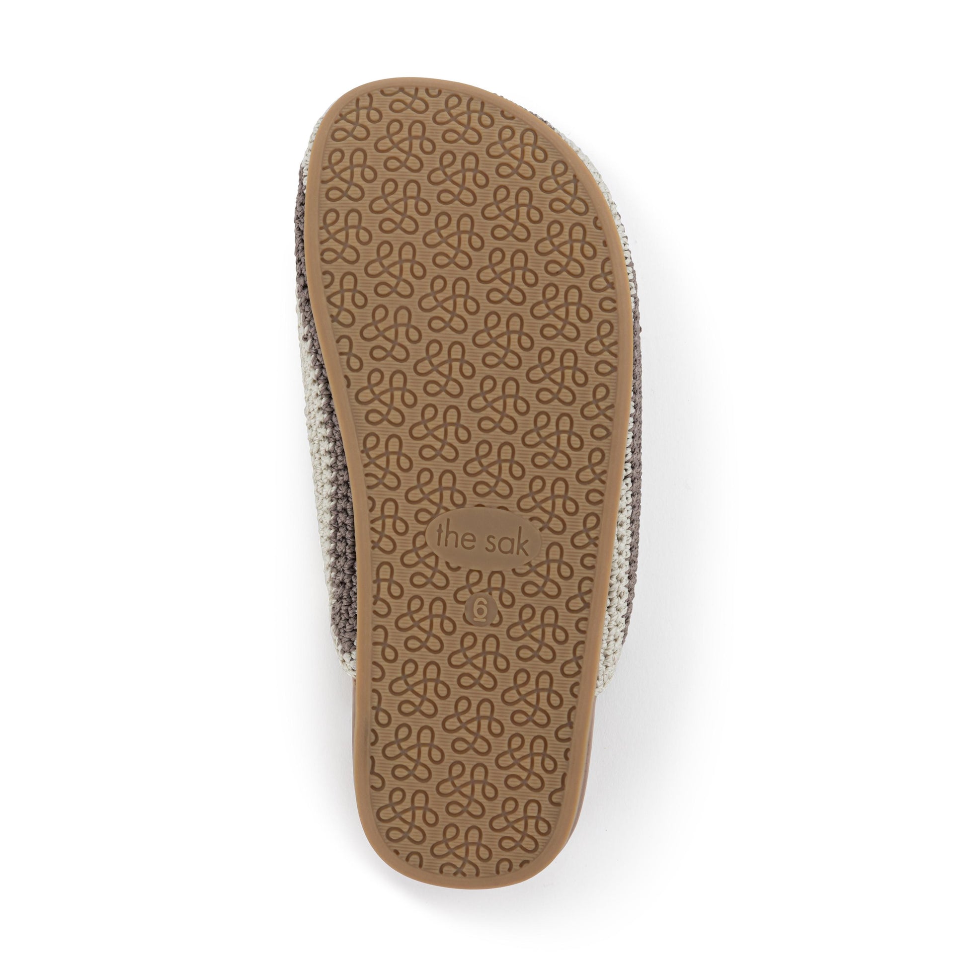 The Sak Bolinas Clog Crochet - |Mushroom Stripe|