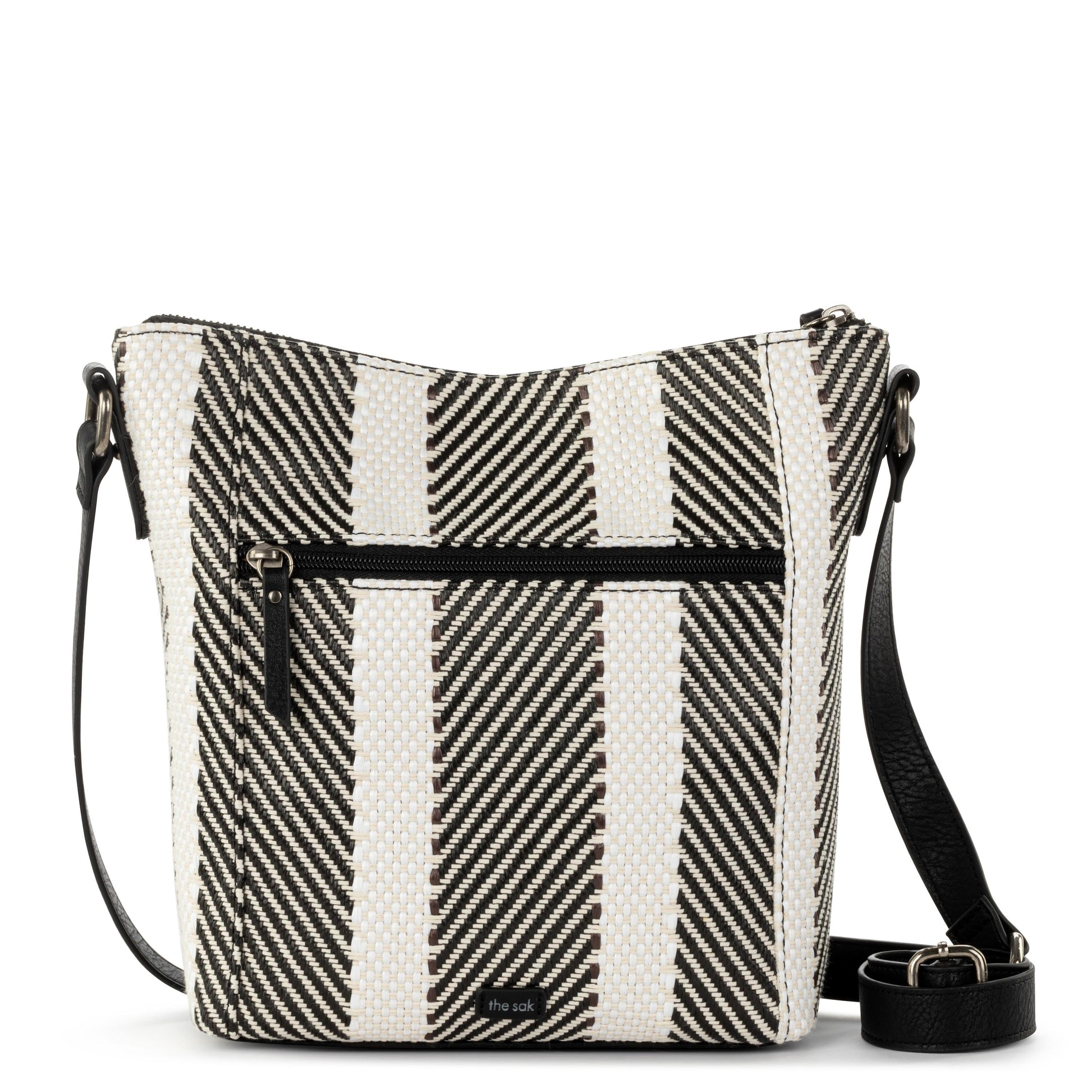 The Sak Ashland Crossbody - |Black and White Soulful Desert Woven|