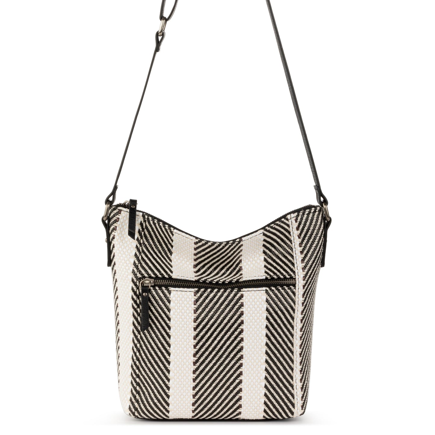 The Sak Ashland Crossbody - |Black and White Soulful Desert Woven|