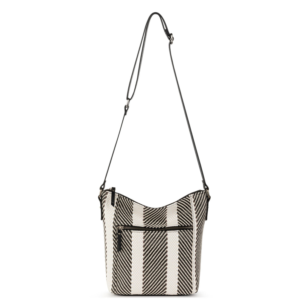 The Sak Ashland Crossbody - Straw - Black and White Soulful Desert Woven
