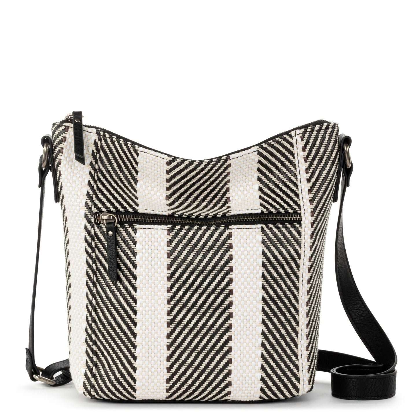 The Sak Ashland Crossbody - |Black and White Soulful Desert Woven|