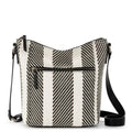 The Sak Ashland Crossbody - Straw - Black and White Soulful Desert Woven
