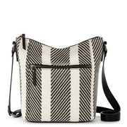 Ashland Crossbody - Straw - Black and White Soulful Desert Woven