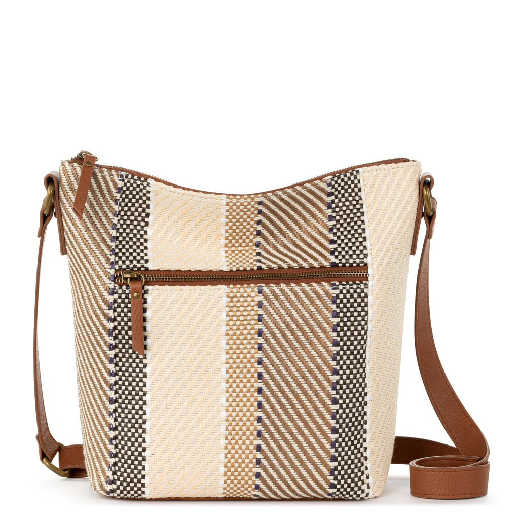 The Sak Ashland Crossbody - Straw - Tobacco Batik World Woven